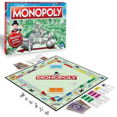 jogo de tabuleiro Monopoly 